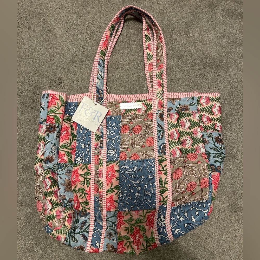 Franklin & Rose June Patch Tote Bag